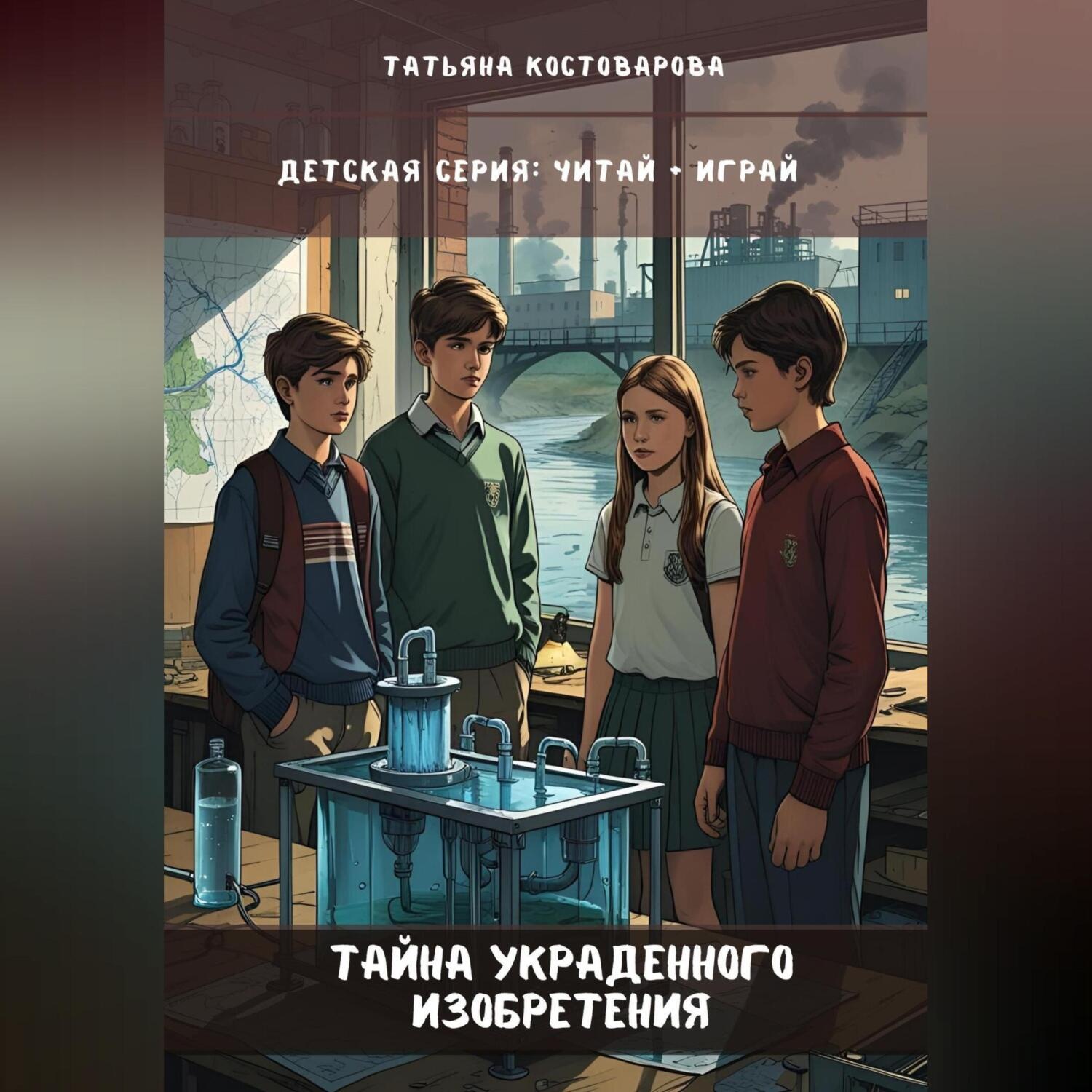 Обложка книги «Тайна украденного изобретения»