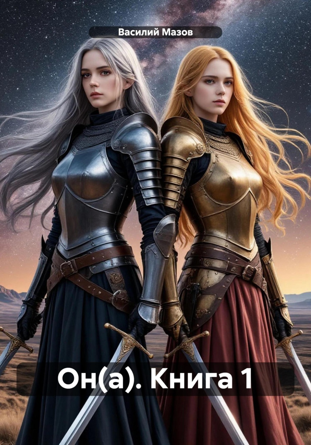 Обложка книги «Он(а). Книга 1»