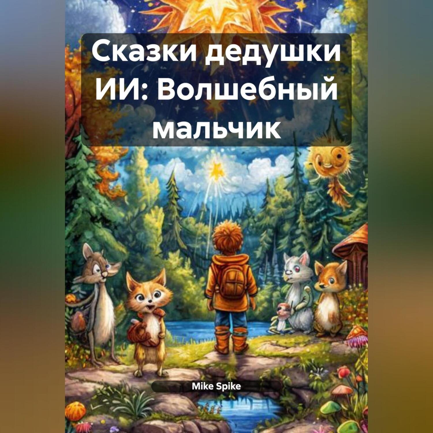 Обложка книги «Сказки дедушки ИИ: Волшебный мальчик»