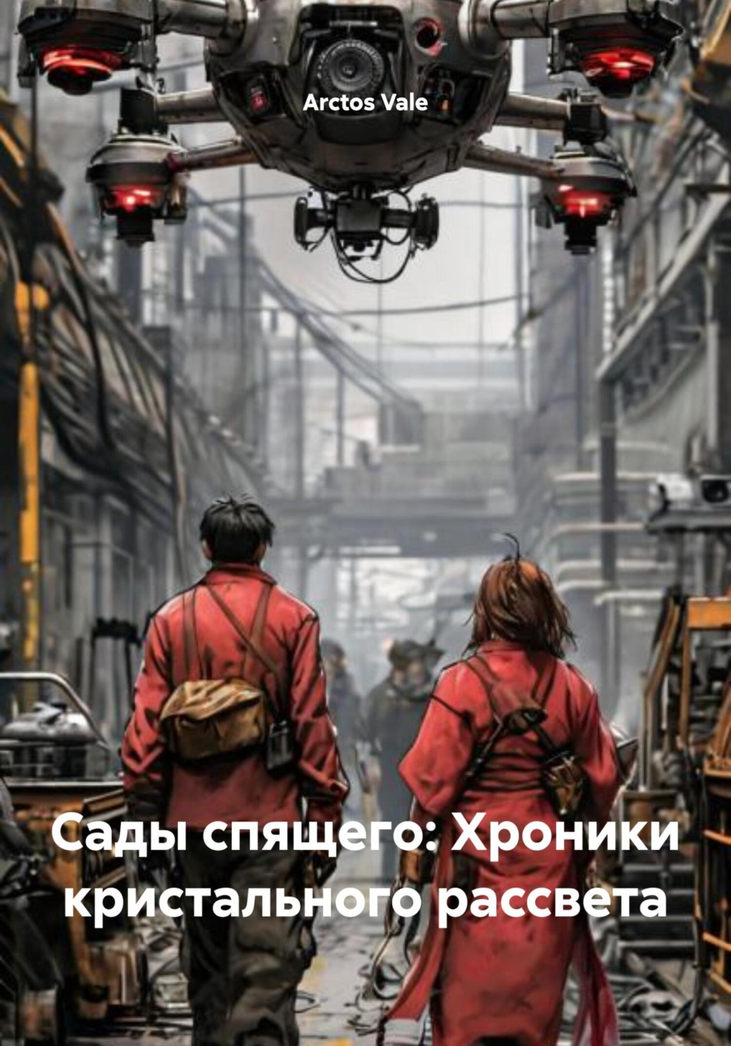 Обложка книги «Сады спящего: Хроники кристального рассвета»