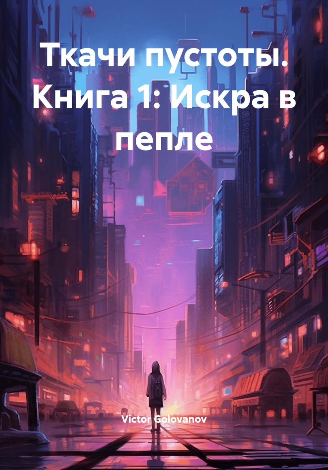 Обложка книги «Ткачи пустоты. Книга 1: Искра в пепле»