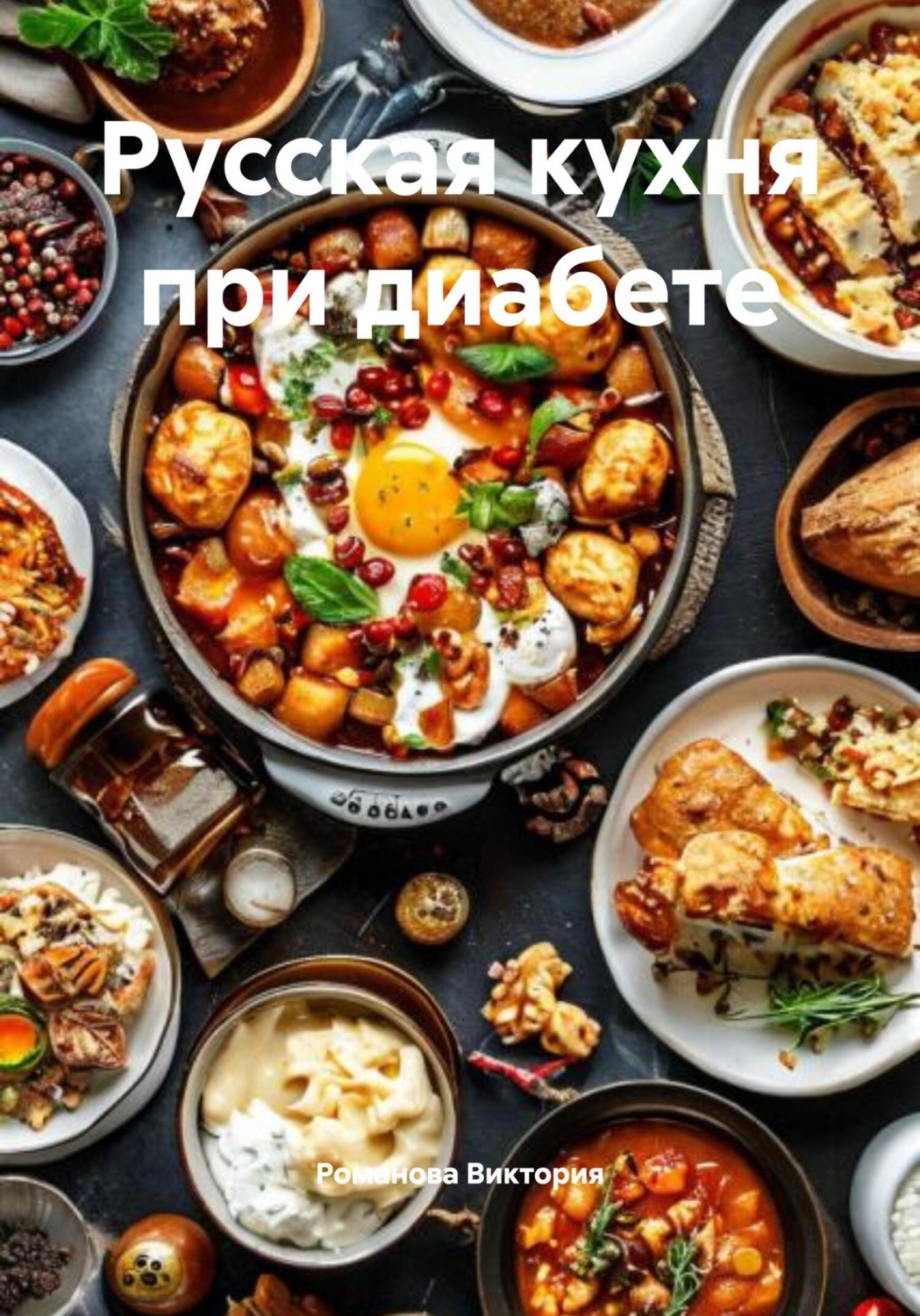 Обложка книги «Русская кухня при диабете»