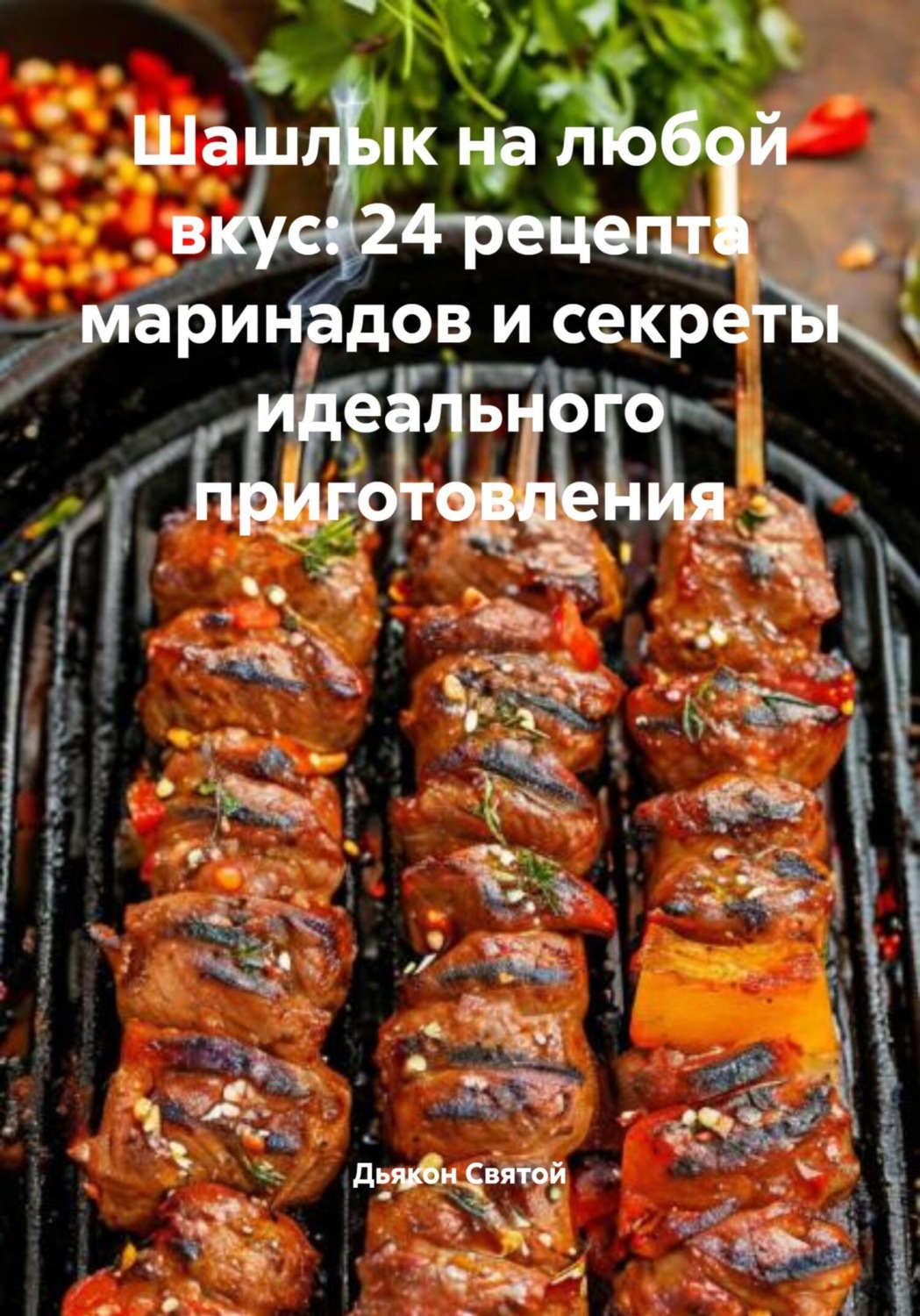 Обложка книги «Шашлык на любой вкус: 24 рецепта маринадов и секреты идеального приготовления»