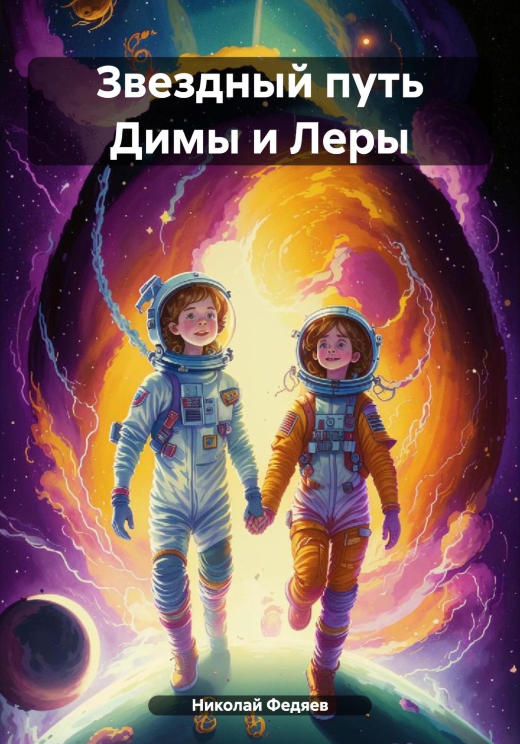 Обложка книги «Звездный путь Димы и Леры»