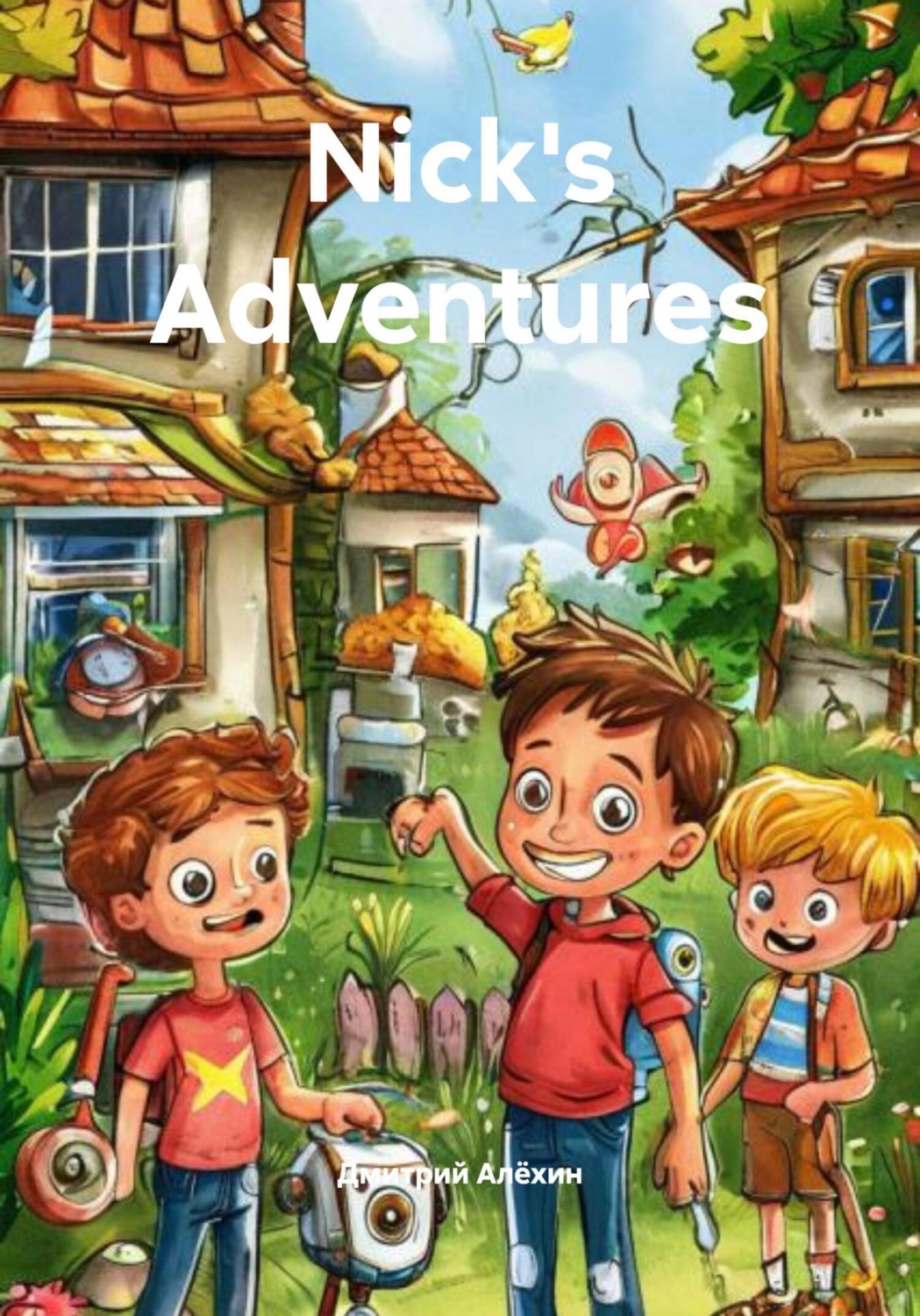 Обложка книги «Nick's Adventures»