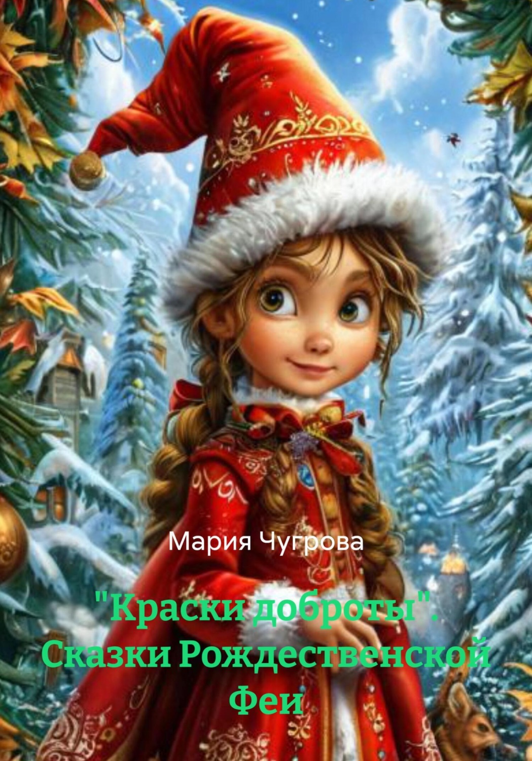 Обложка книги ««Краски доброты». Сказки Рождественской Феи»