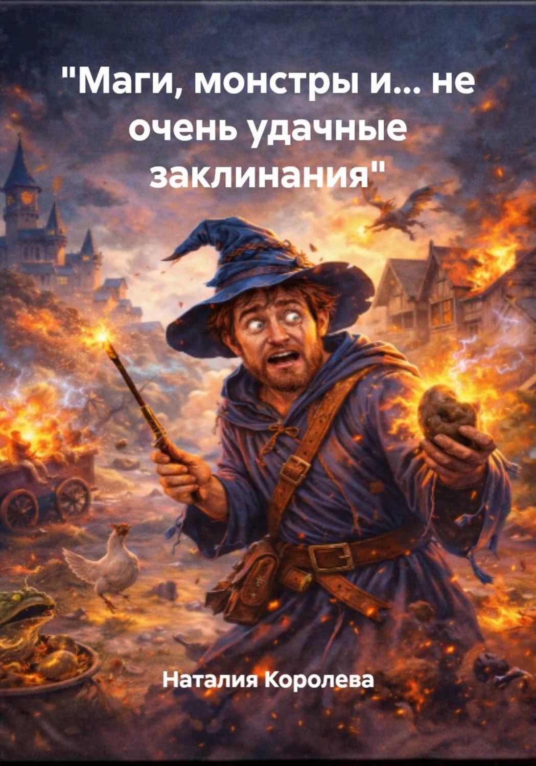 Обложка книги «"Маги, монстры и... не очень удачные заклинания"»