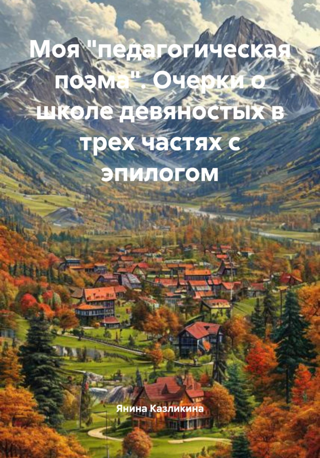 Обложка книги «Моя «педагогическая поэма». Очерки о школе девяностых в трех частях с эпилогом»