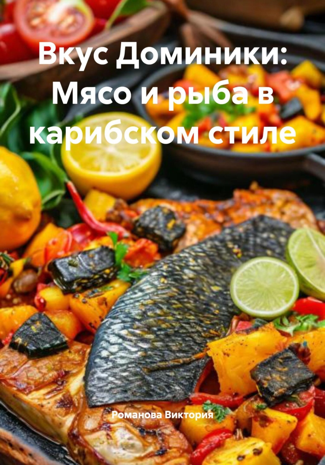 Обложка книги «Вкус Доминики: Мясо и рыба в карибском стиле»