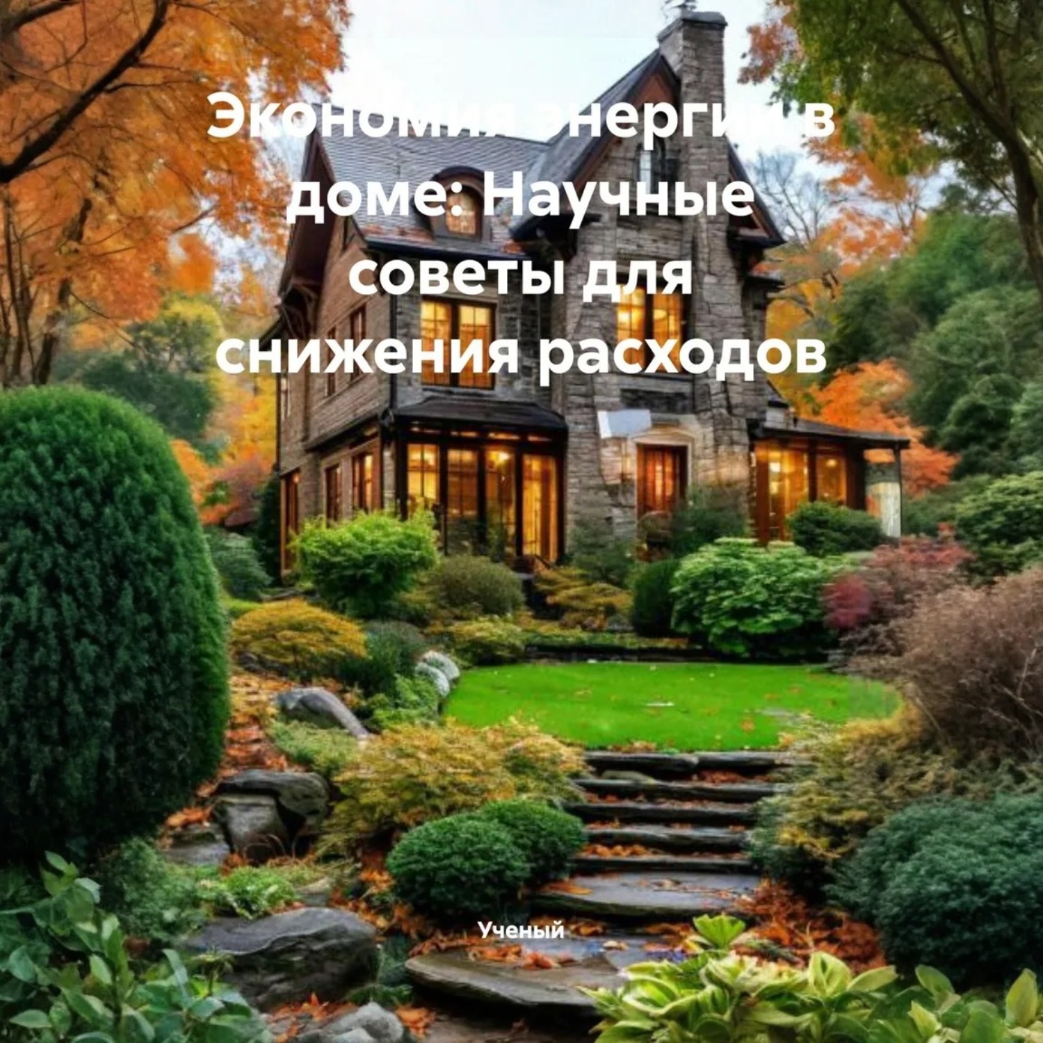 Обложка книги «Экономия энергии в доме: Научные советы для снижения расходов»