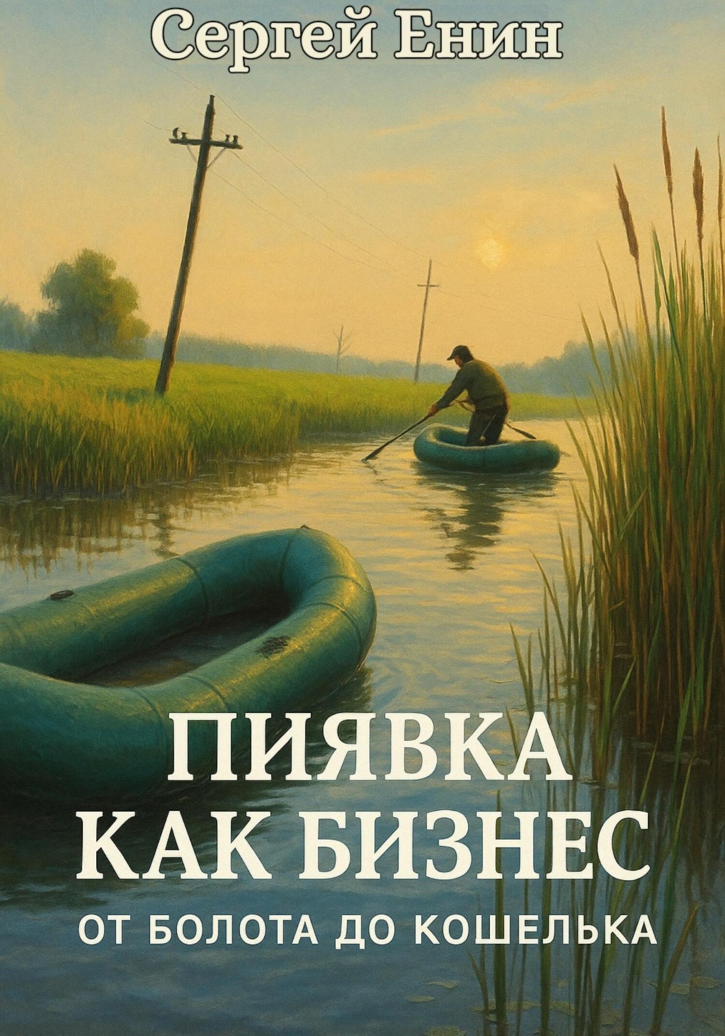 Обложка книги «Пиявка как бизнес: от болота до кошелька»