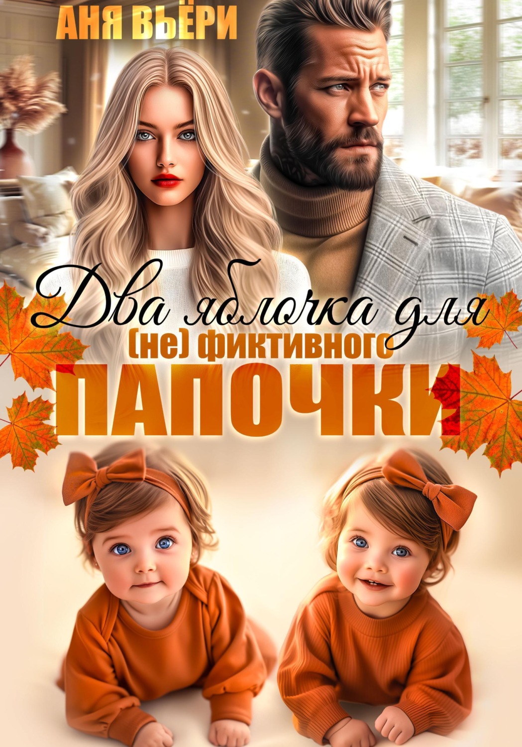 Обложка книги «Два яблочка для (не)фиктивного папочки»
