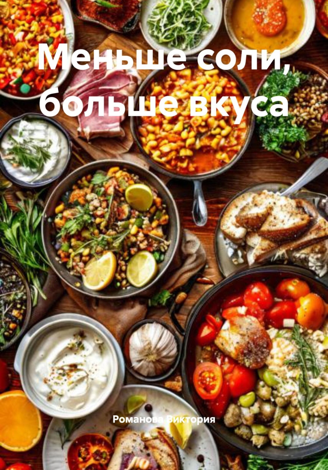 Обложка книги «Меньше соли, больше вкуса»