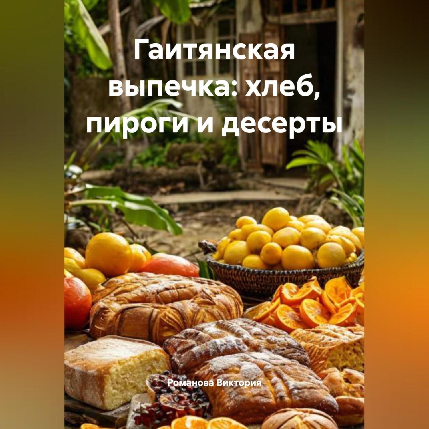 Обложка книги «Гаитянская выпечка: хлеб, пироги и десерты»