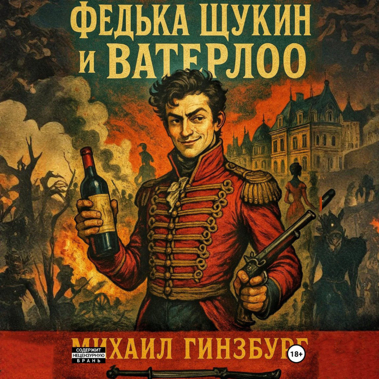 Обложка книги «Федька Щукин и Ватерлоо»