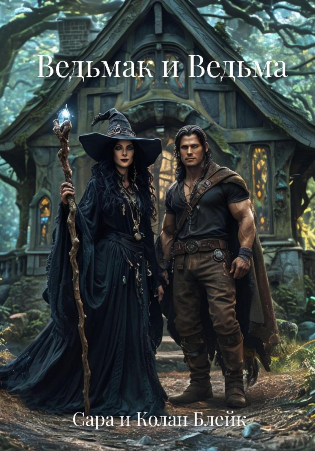 Обложка книги «Ведьмак и Ведьма»