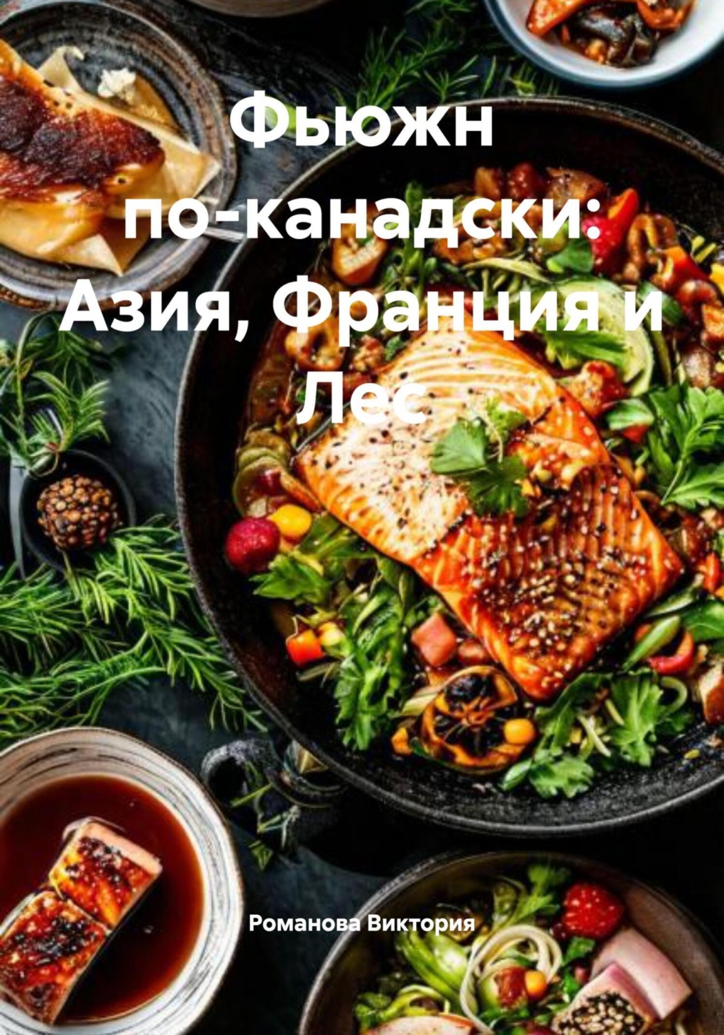 Обложка книги «Фьюжн по-канадски: Азия, Франция и Лес»
