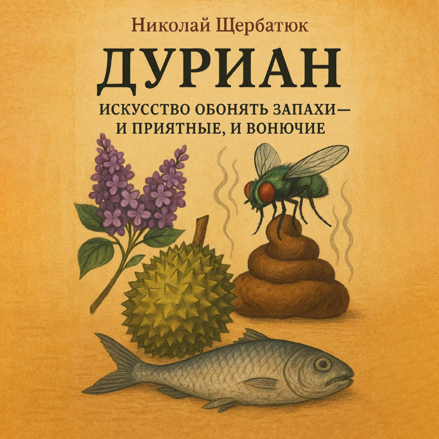 Обложка книги «ДУРИАН: Искусство обонять запахи – и приятные, и вонючие»