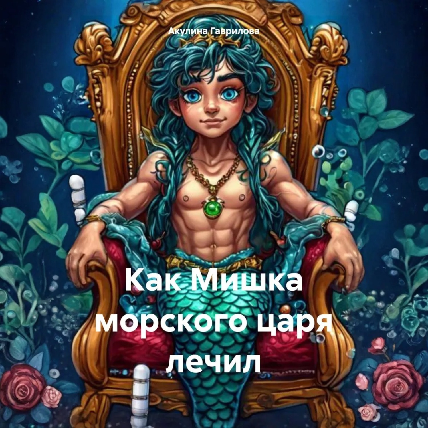Обложка книги «Как Мишка морского царя лечил»