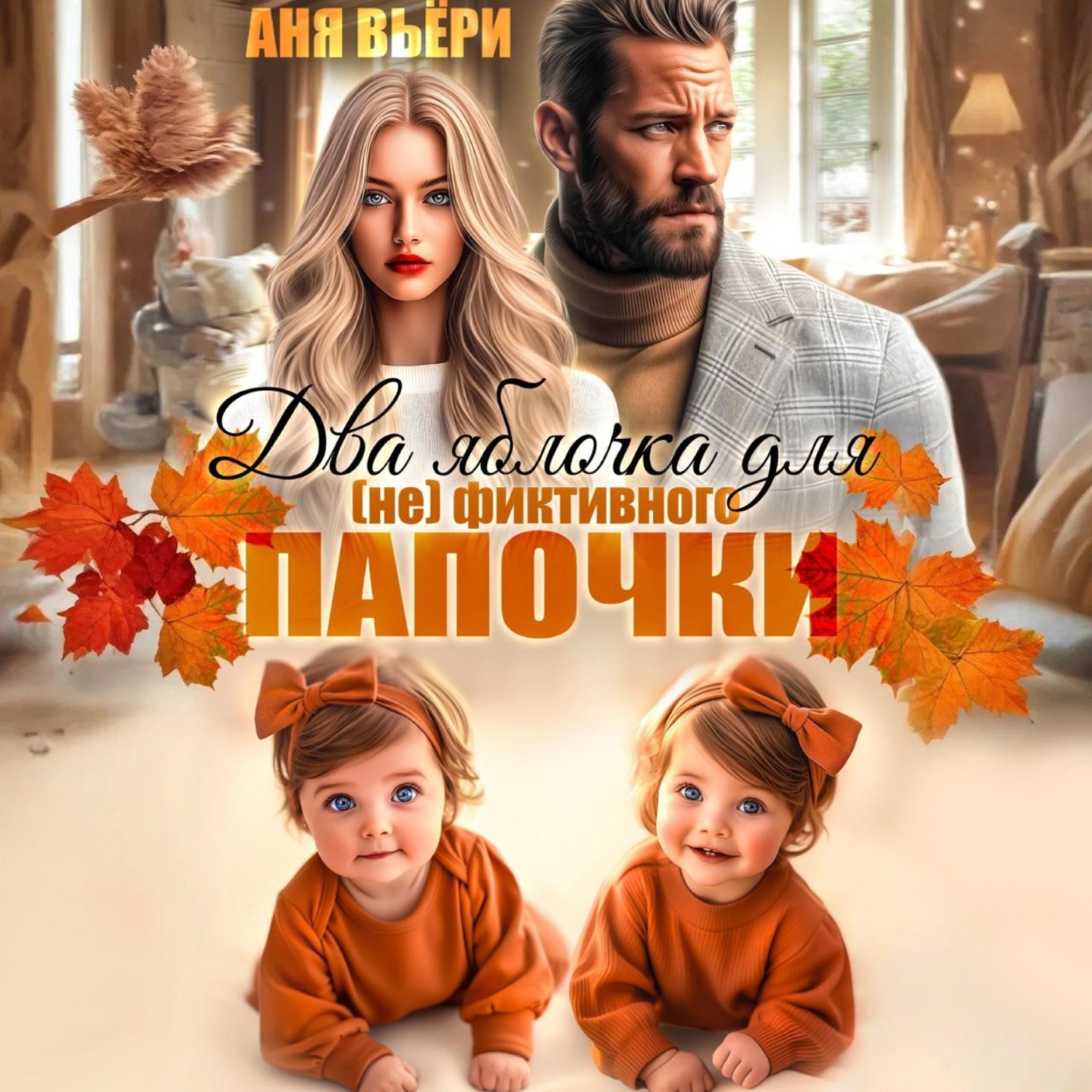 Обложка книги «Два яблочка для (не)фиктивного папочки.»