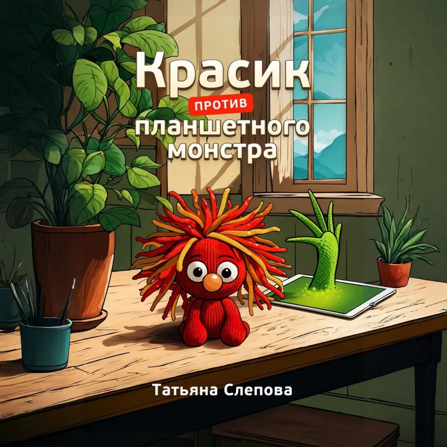 Обложка книги «Красик против планшетного монстра»