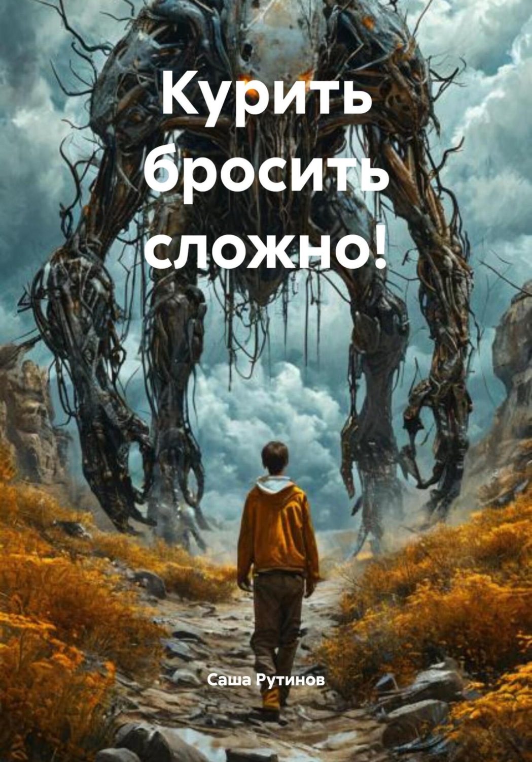 Обложка книги «Курить бросить сложно!»