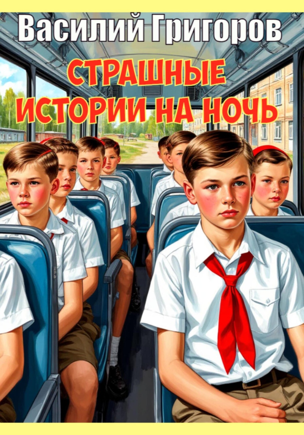 Обложка книги «Страшные истории на ночь»