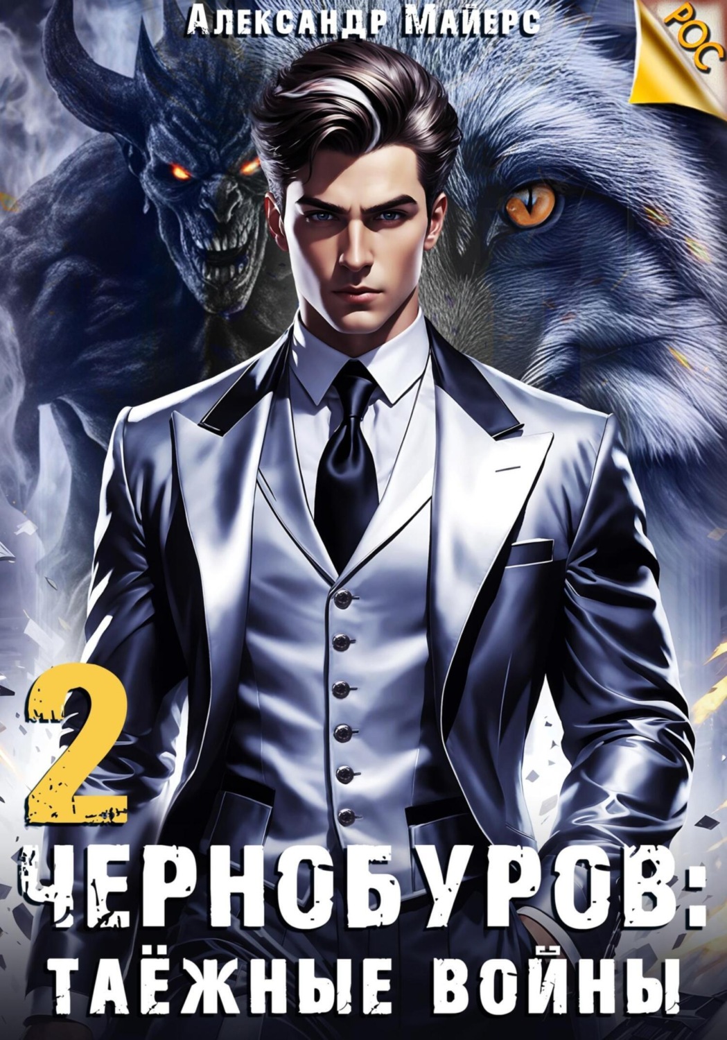 Обложка книги «Чернобуров 2: Таёжные войны»