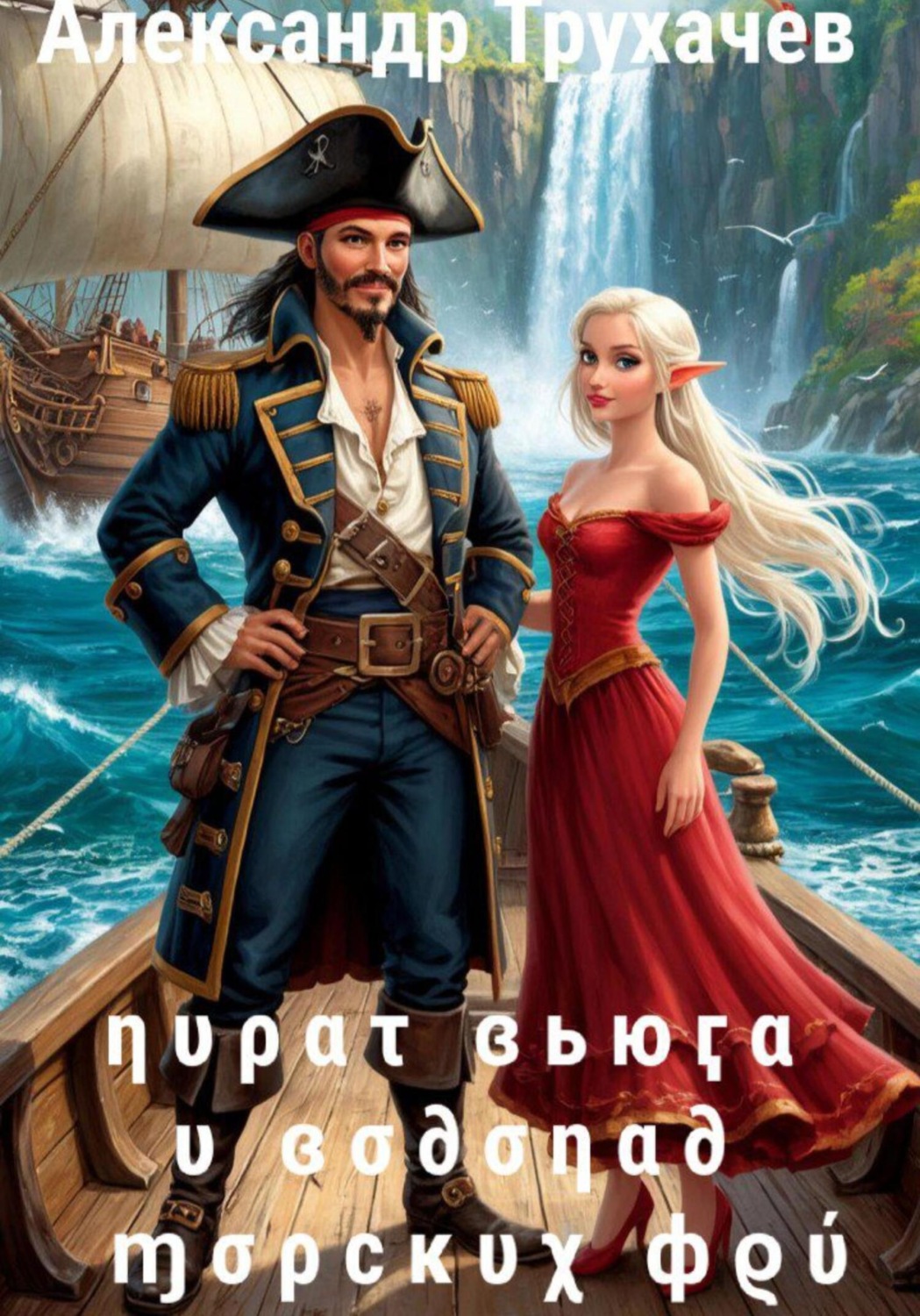 Обложка книги «Пират Вьюга и Водопад Морских Фей»