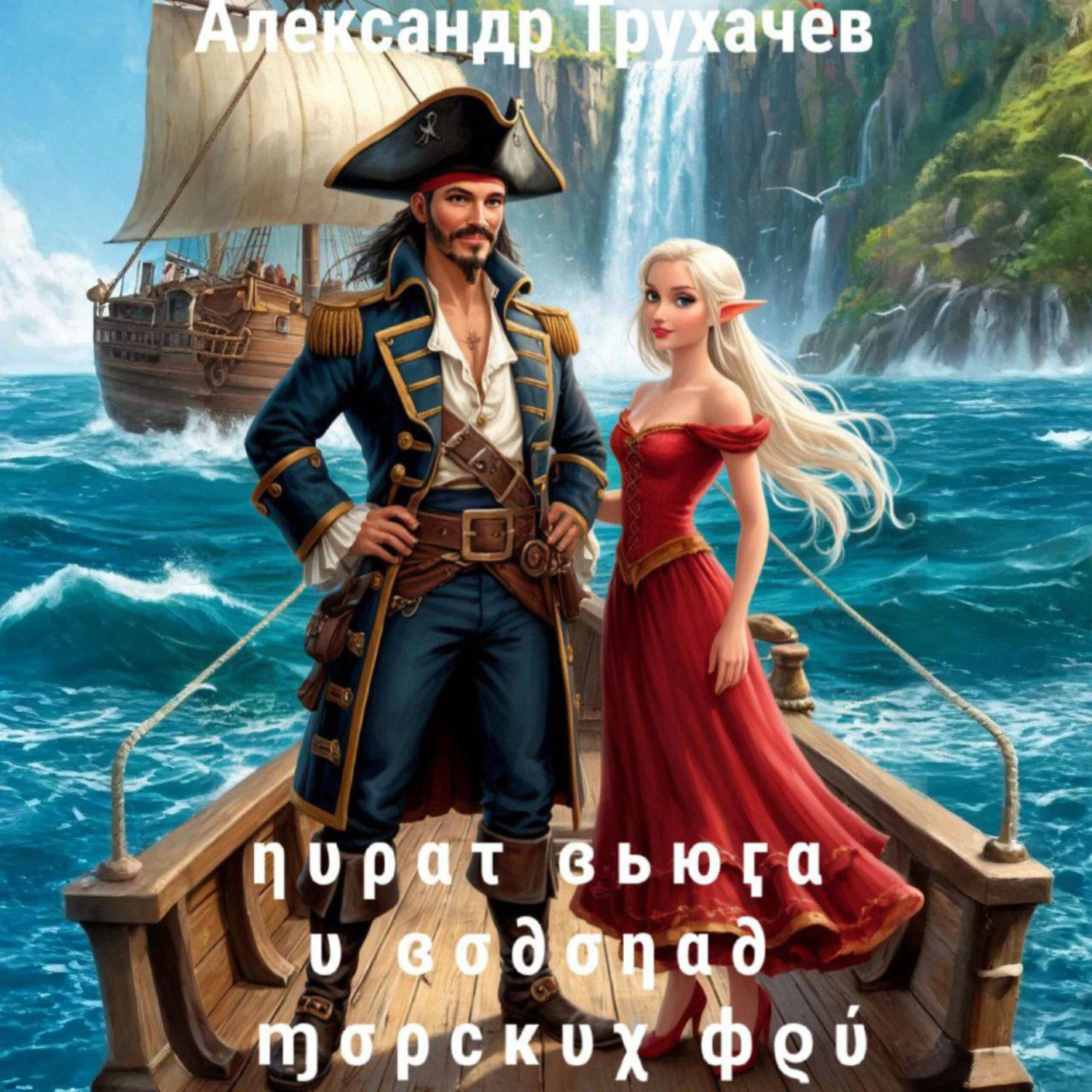 Обложка книги «Пират Вьюга и Водопад Морских Фей»