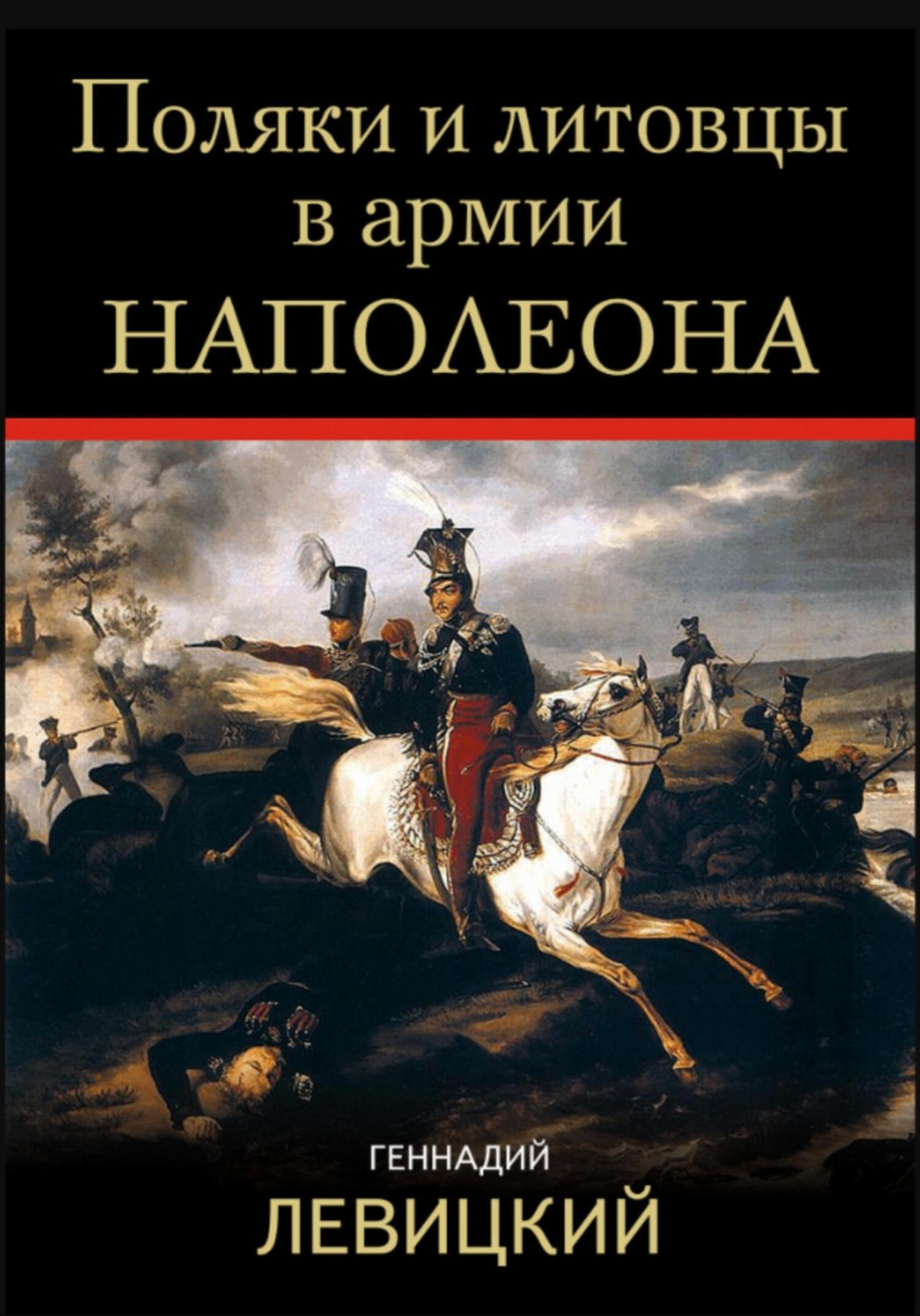Обложка книги «Поляки и литовцы в армии Наполеона»