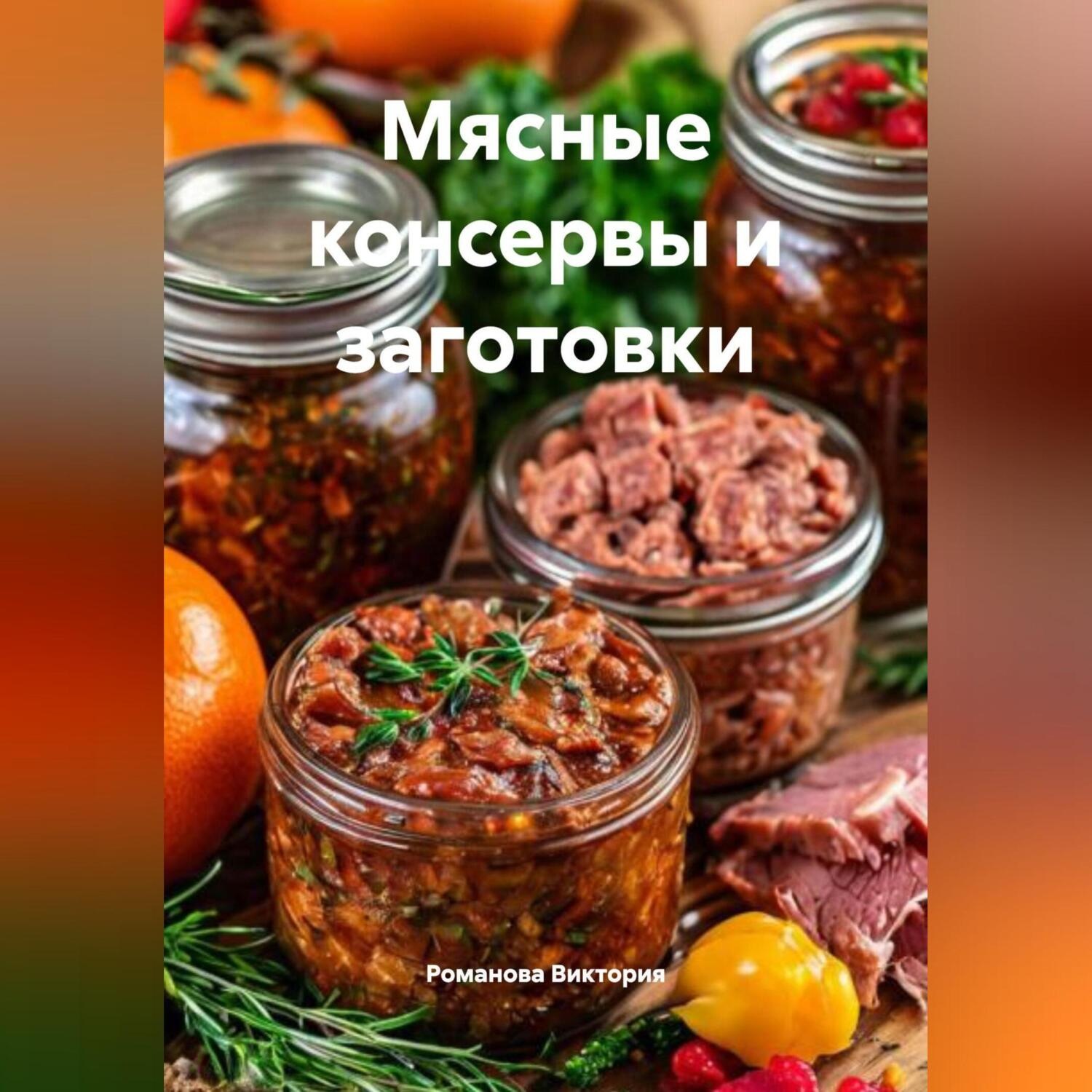 Обложка книги «Мясные консервы и заготовки»