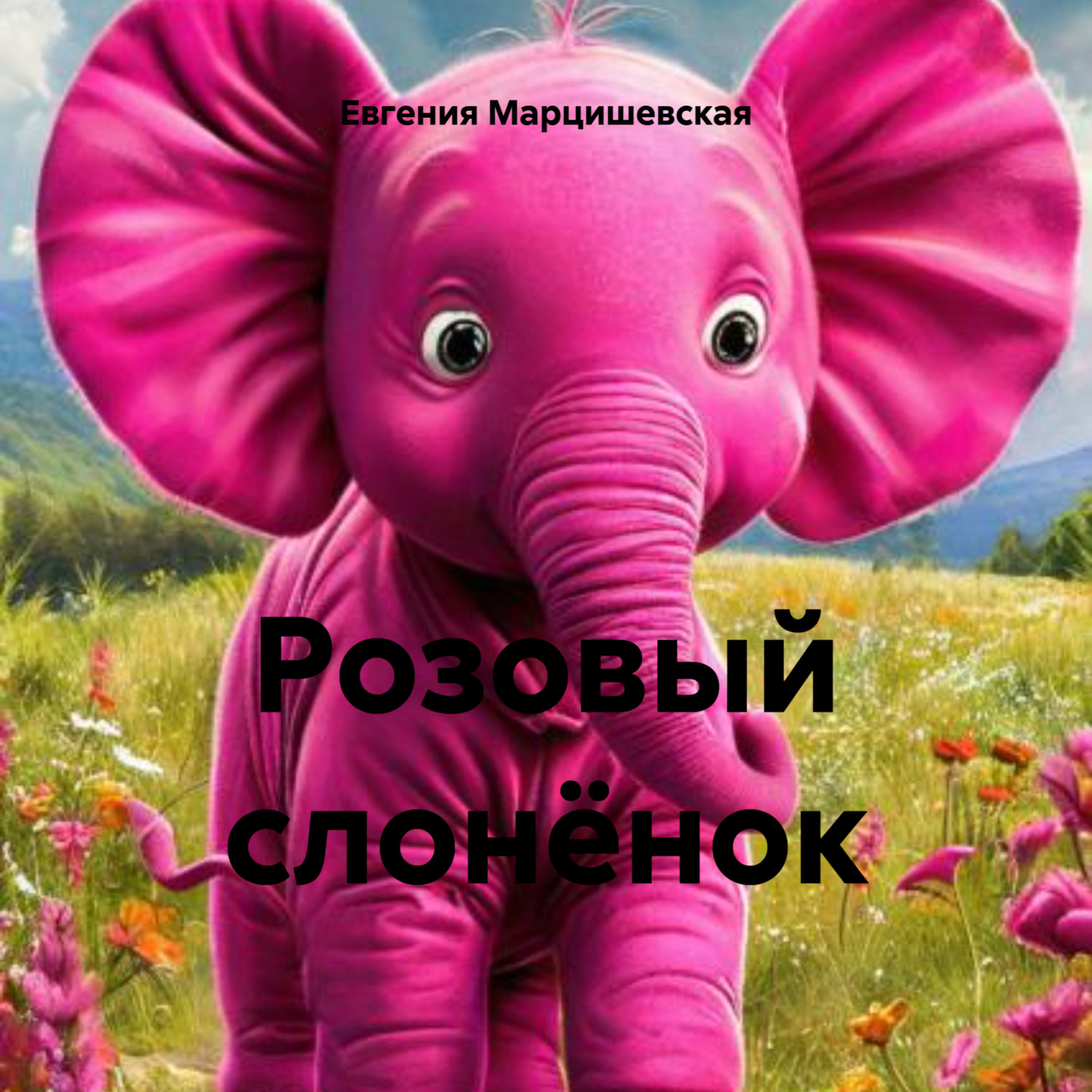 Обложка книги «Розовый слонёнок»
