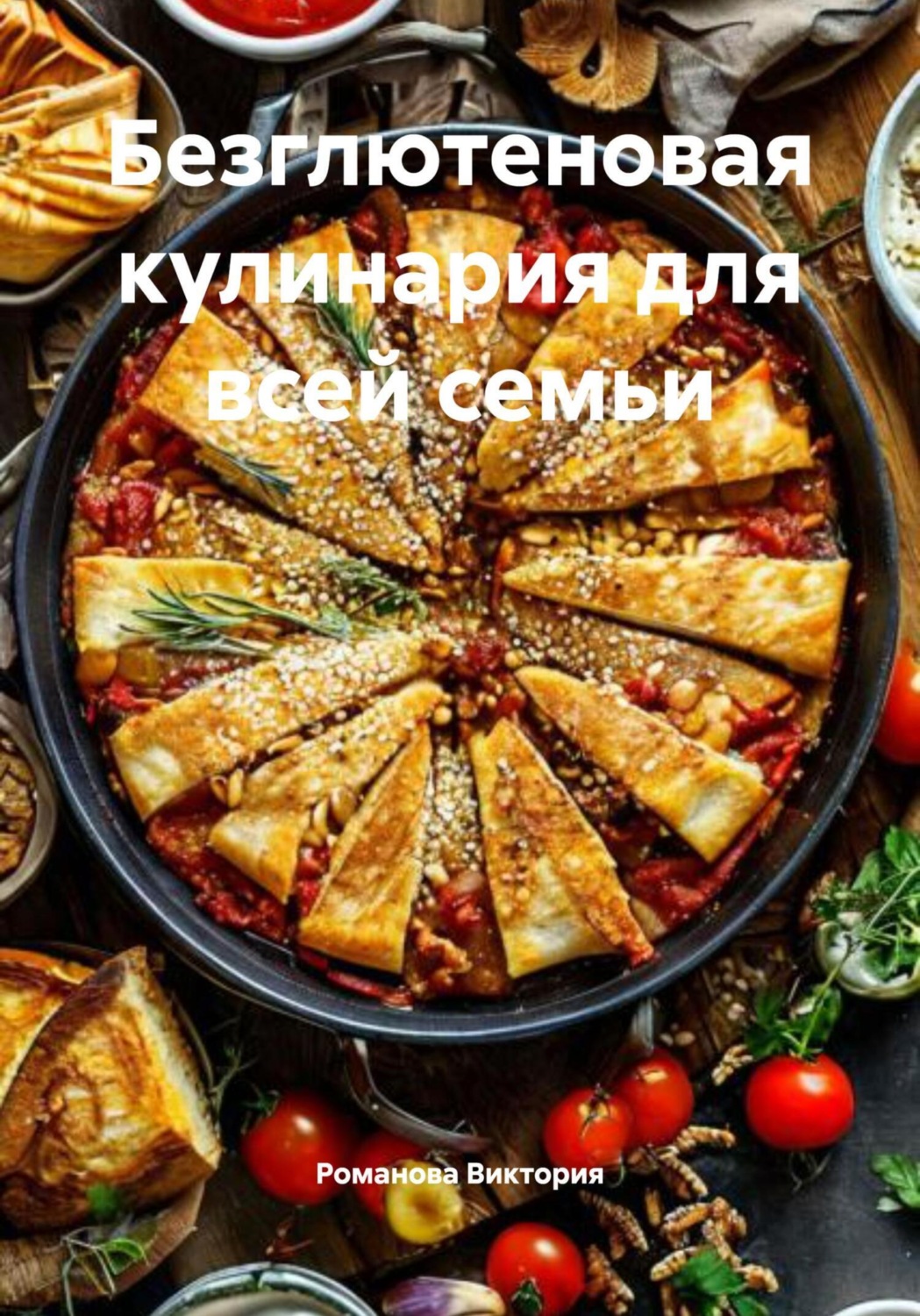 Обложка книги «Безглютеновая кулинария для всей семьи»