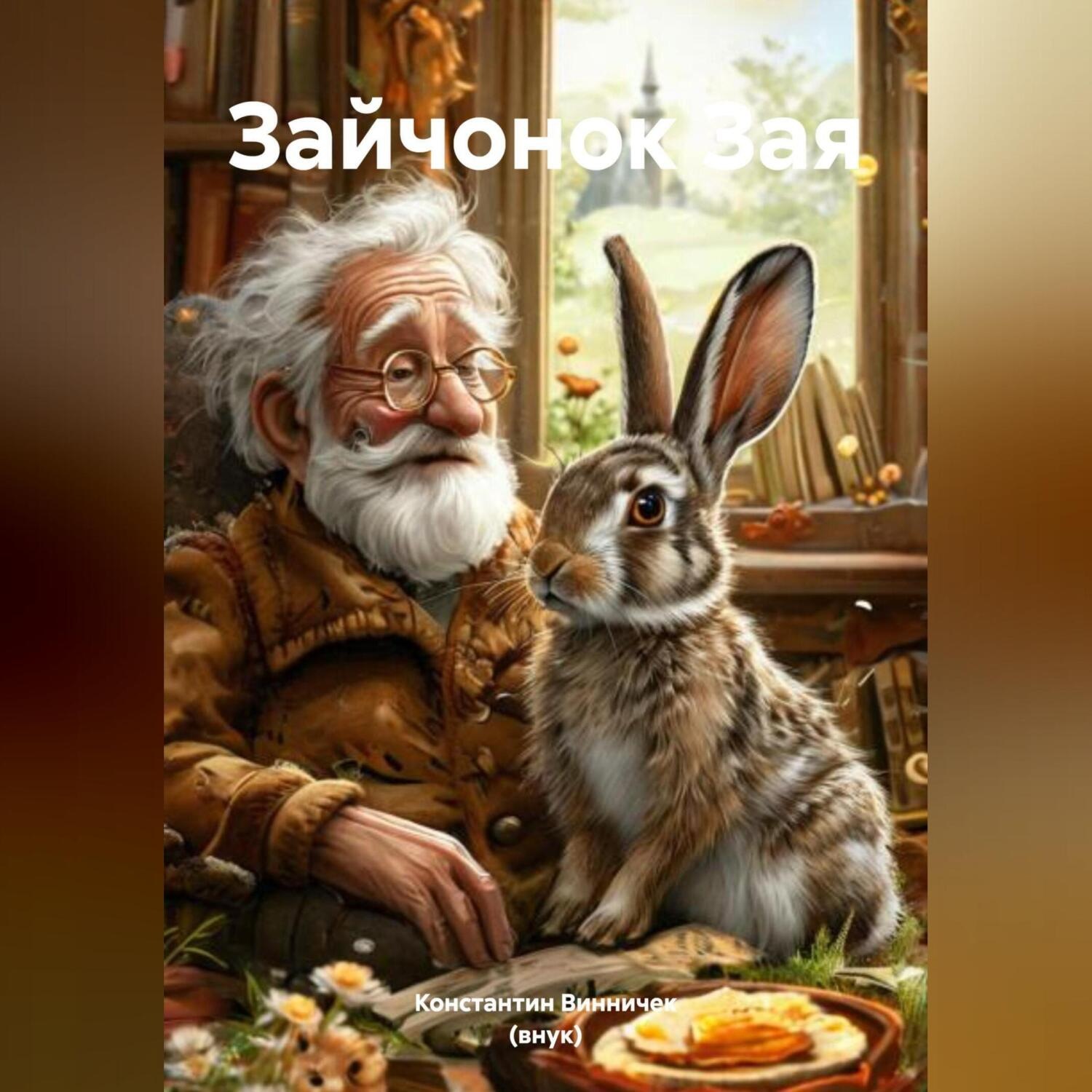 Обложка книги «Зайчонок «Зая»»
