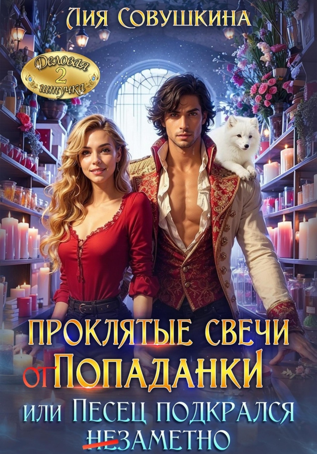Обложка книги «Проклятые свечи от попаданки, или Песец подкрался незаметно»