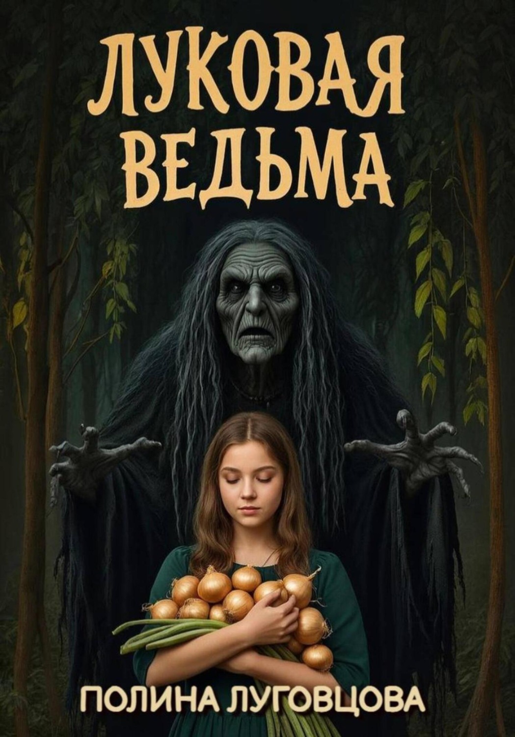 Обложка книги «Луковая ведьма»