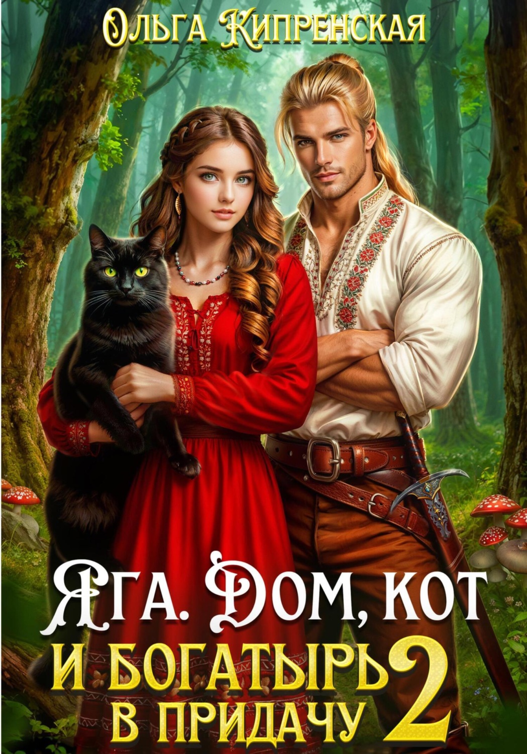 Обложка книги «Яга. Дом, кот и богатырь в придачу 2»
