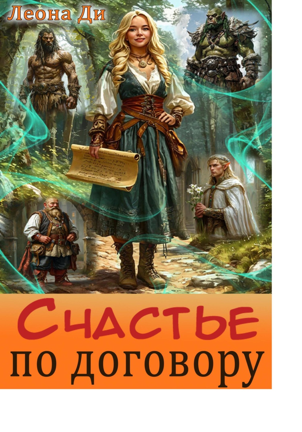 Обложка книги «Счастье по договору»