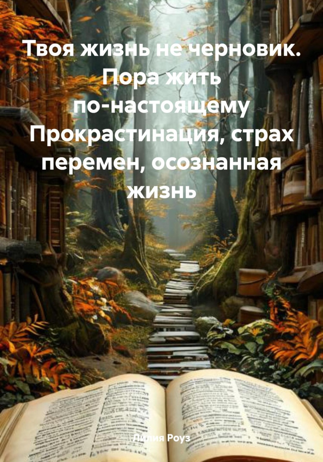 Обложка книги «Твоя жизнь не черновик. Пора жить по-настоящему Прокрастинация, страх перемен, осознанная жизнь»