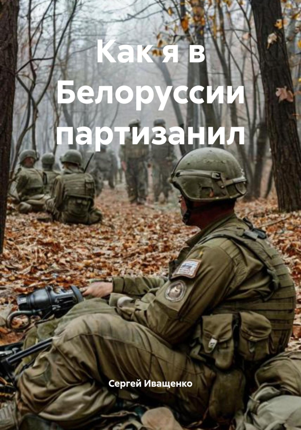 Обложка книги «Как я в Белоруссии партизанил»