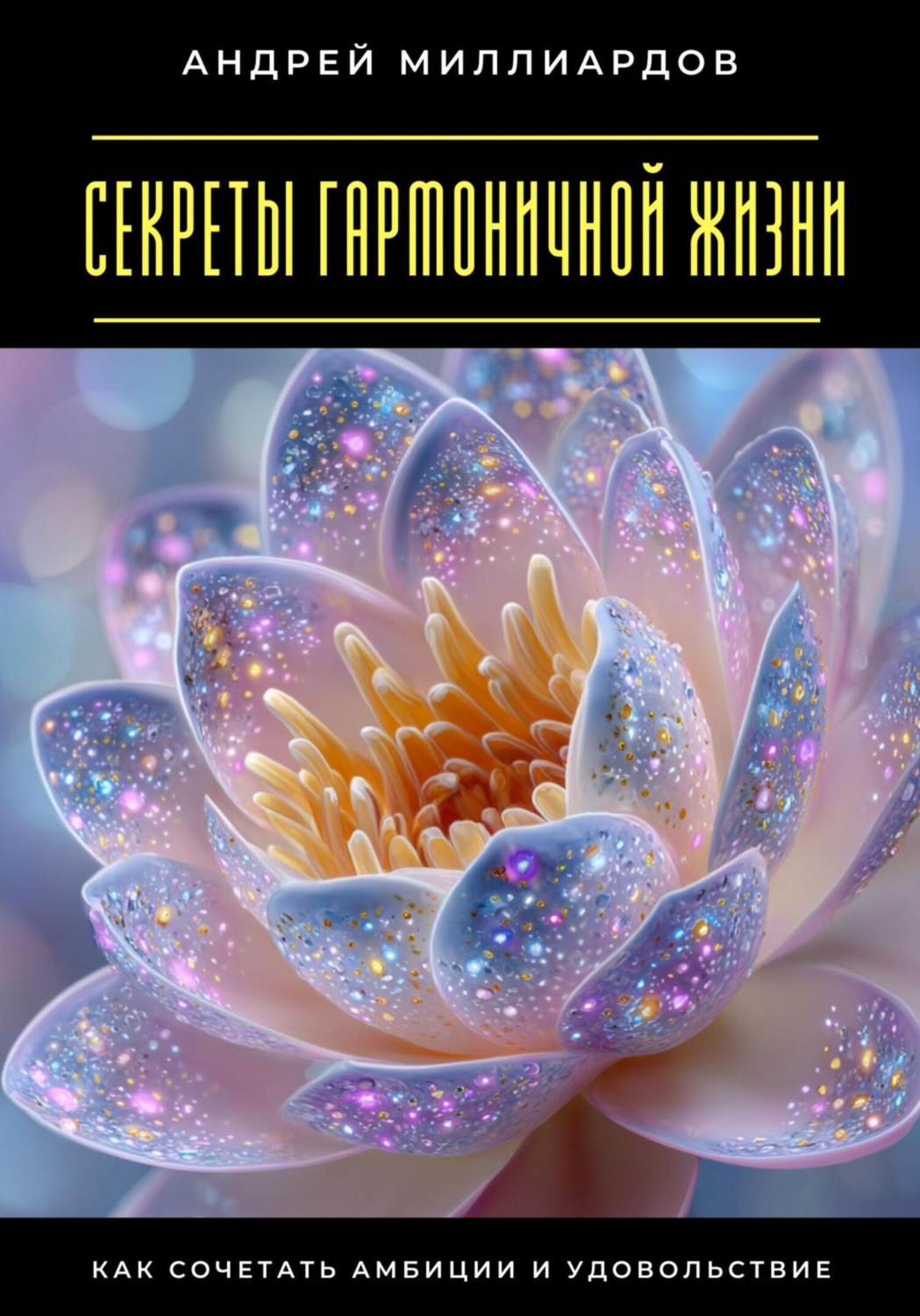Обложка книги «Секреты гармоничной жизни. Как сочетать амбиции и удовольствие»