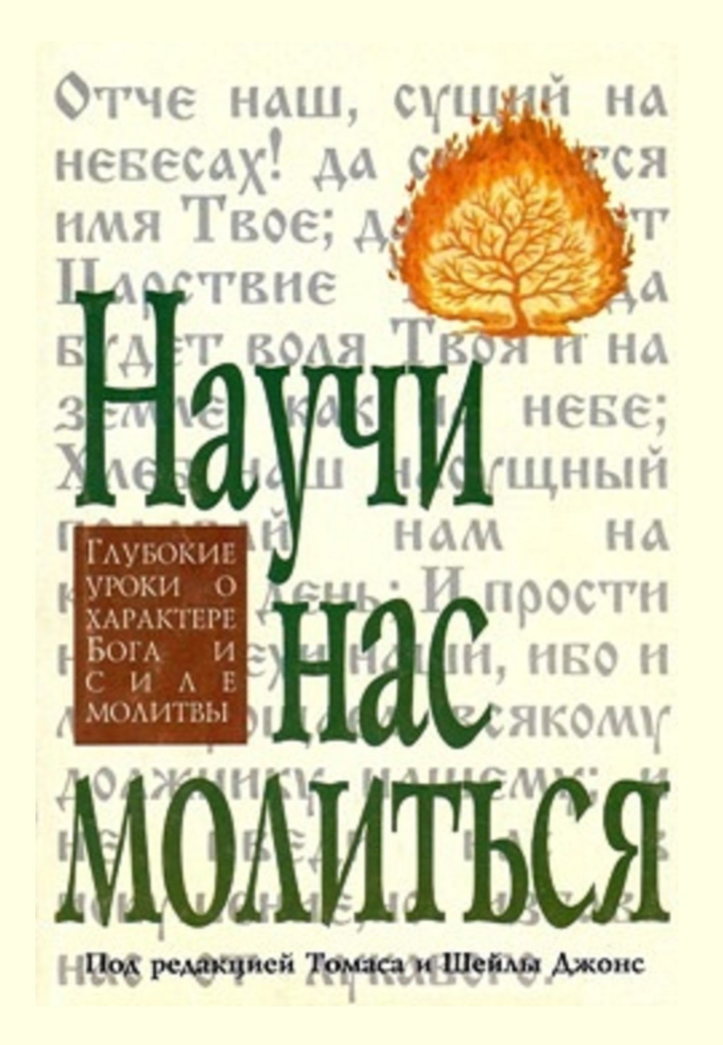 Обложка книги «Научи нас молиться. Глубокие уроки о характере Бога и силе молитвы»