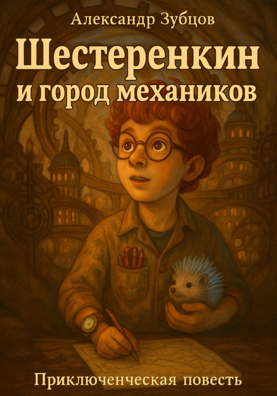 Обложка книги «Шестерёнкин и город механиков»