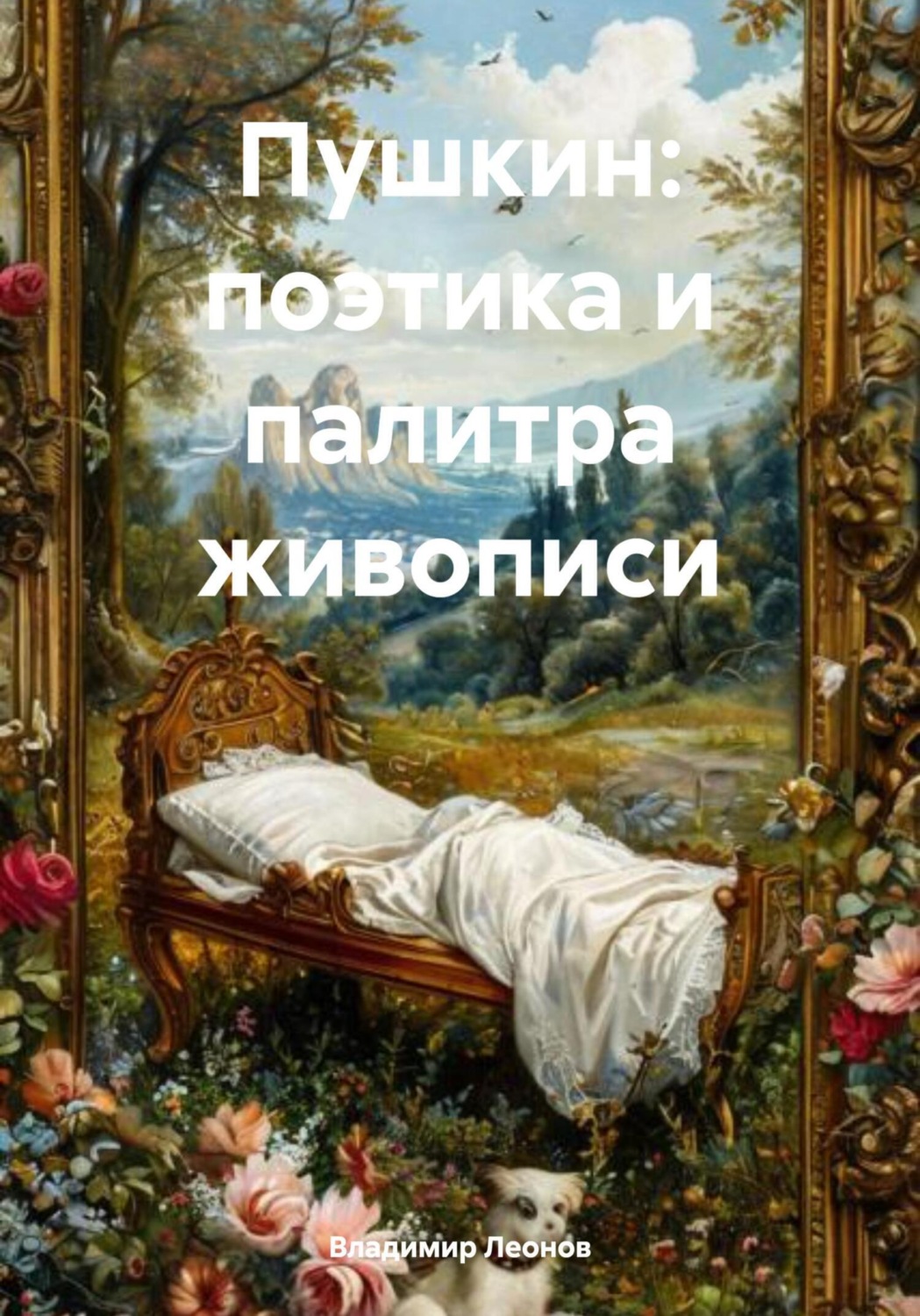 Обложка книги «Пушкин: поэтика и палитра живописи»