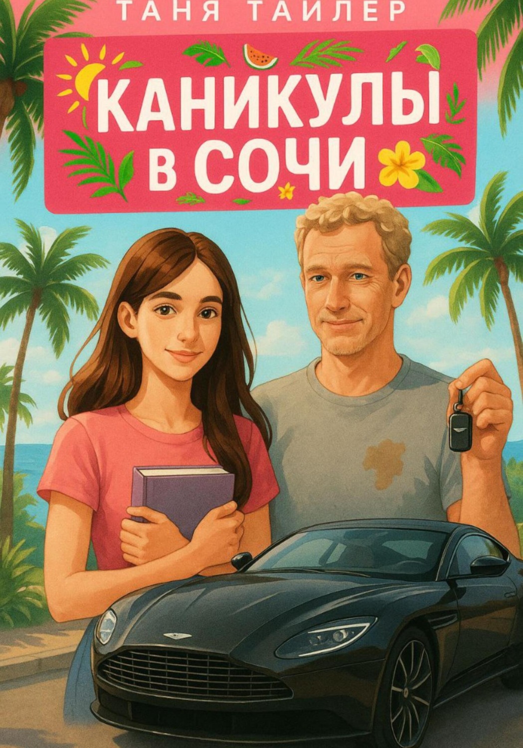 Обложка книги «Каникулы в Сочи»