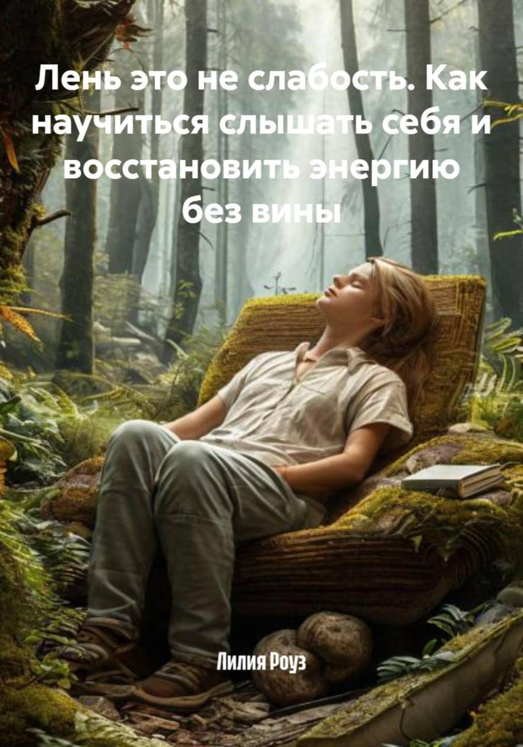 Обложка книги «Лень это не слабость. Как научиться слышать себя и восстановить энергию без вины»