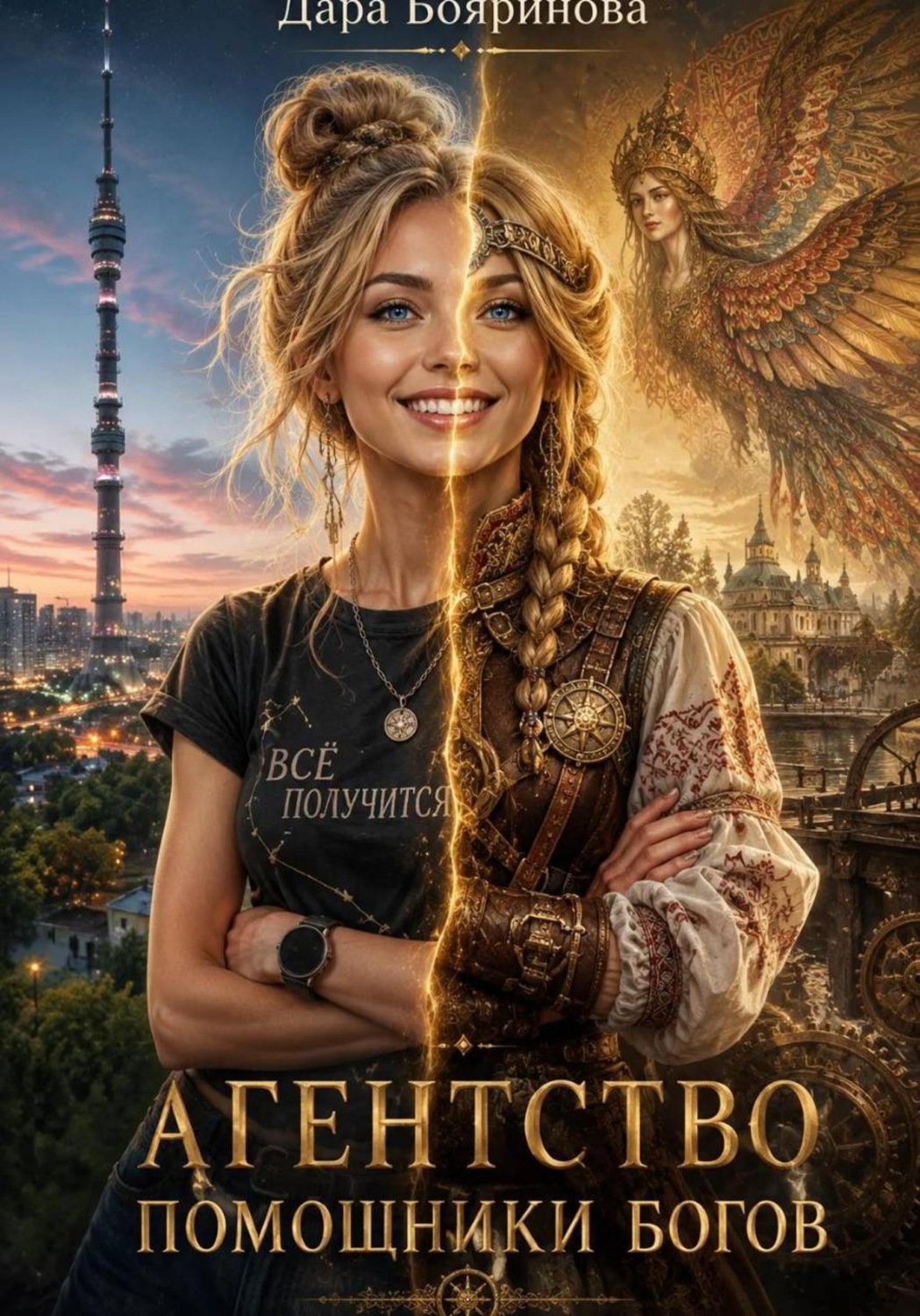 Обложка книги «Агентство помощники богов»