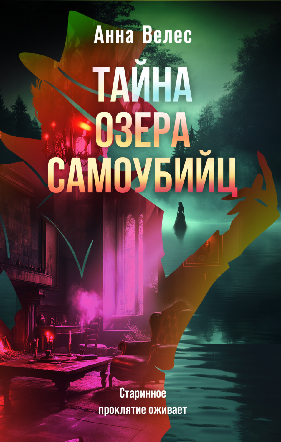 Обложка книги «Тайна озера самоубийц»