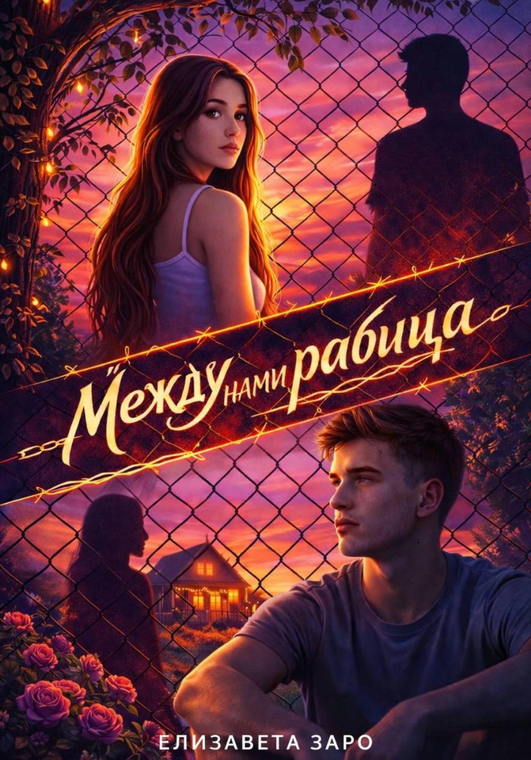 Обложка книги «Между нами рабица»